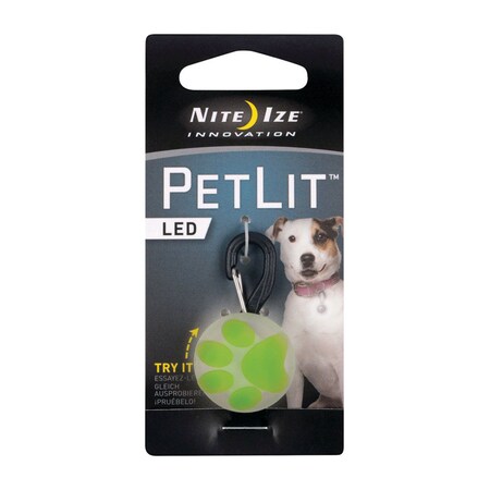 Nite Ize Petlit Paw Light Lime PCL02-03-17PA